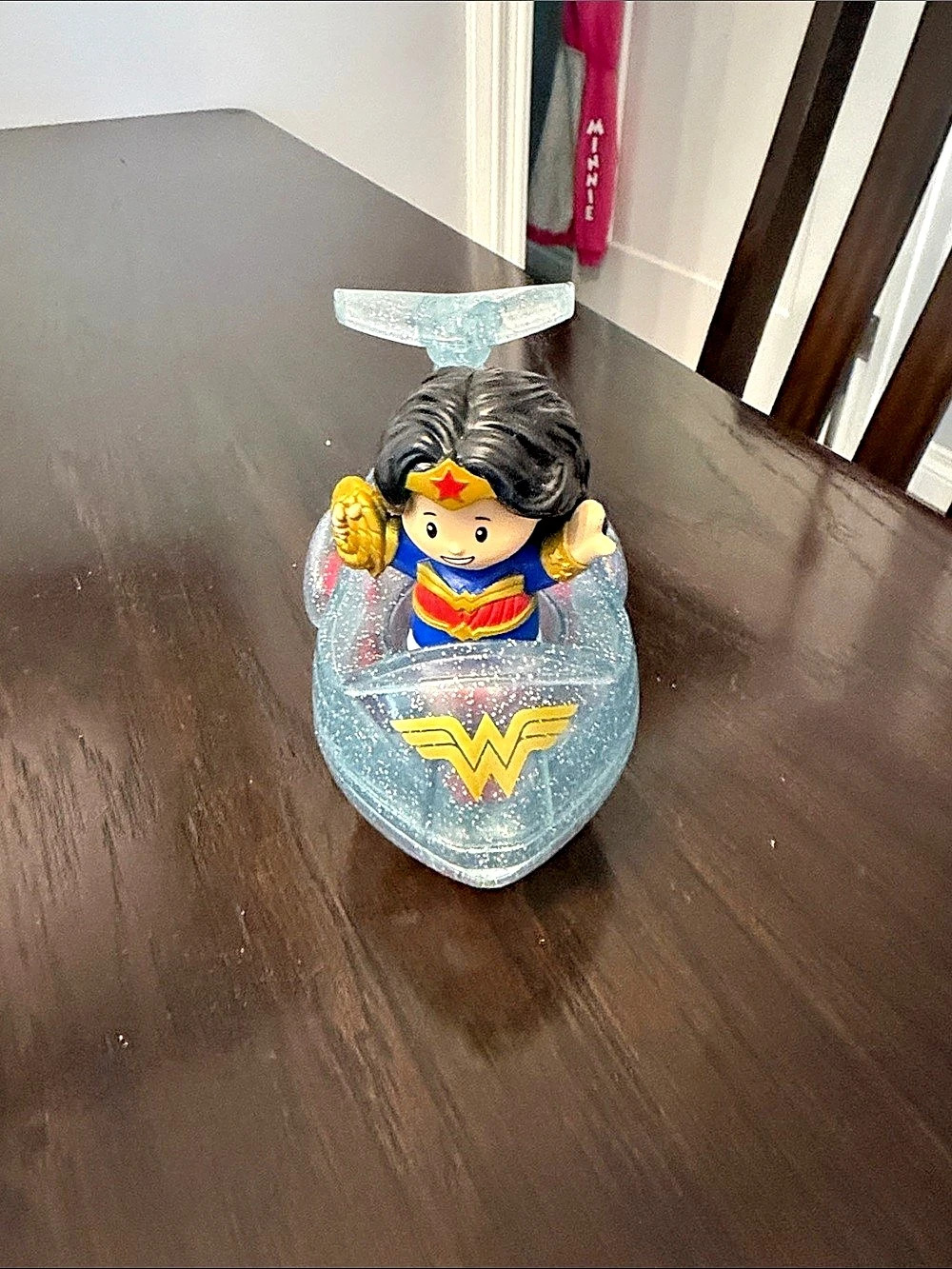 Fisher-Price Little People DC Super Friends Wonder Woman Invisible Jet Wonder